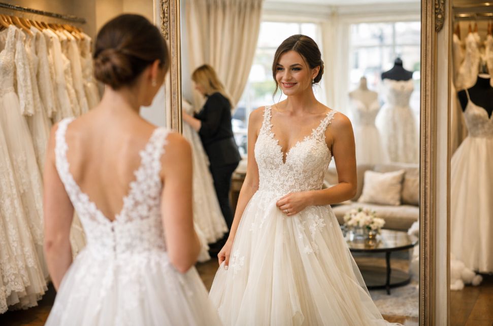 perfect wedding dress in the uk